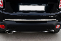 Jeep Renegade 2014- Modanatura bagagliaio 2014-2018 (3 pz, acciaio inox) foto 1