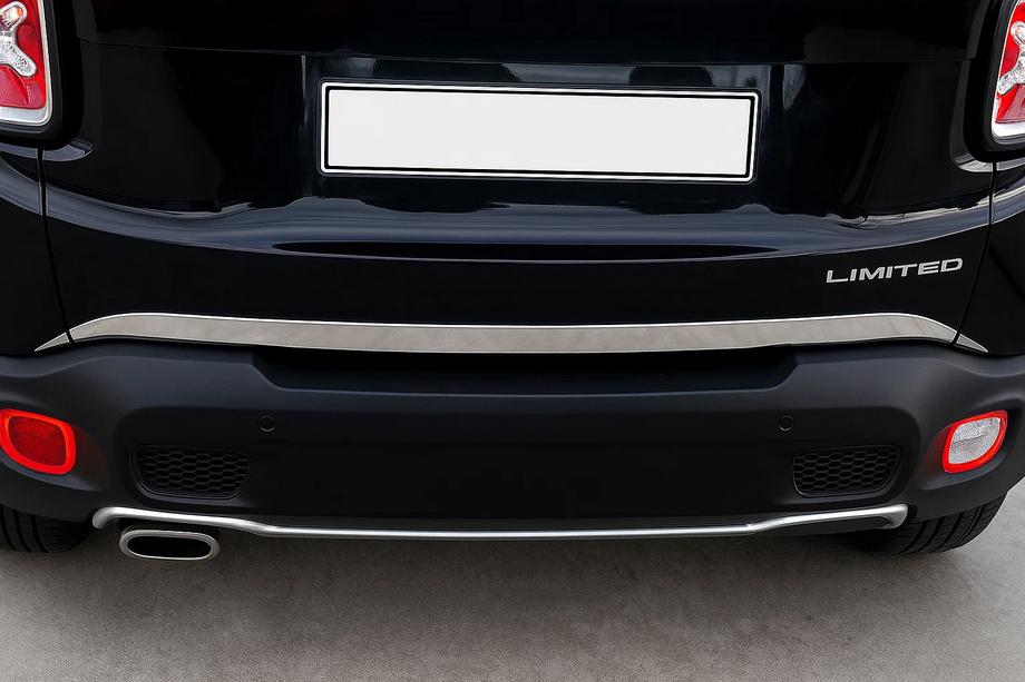 Jeep Renegade 2014- Modanatura bagagliaio 2014-2018 (3 pz, acciaio inox) Image