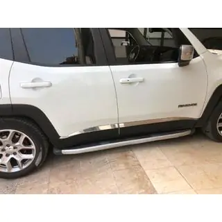 Modanature Porte Acciaio Inox (4 pz) Jeep Renegade 2014- foto 2