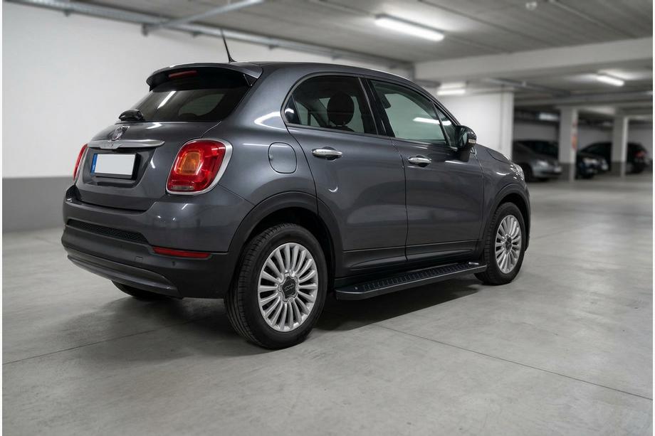 Fiat 500X 2014-2024 Pedane Laterali Allmond Black (2 pz, Alluminio) Image