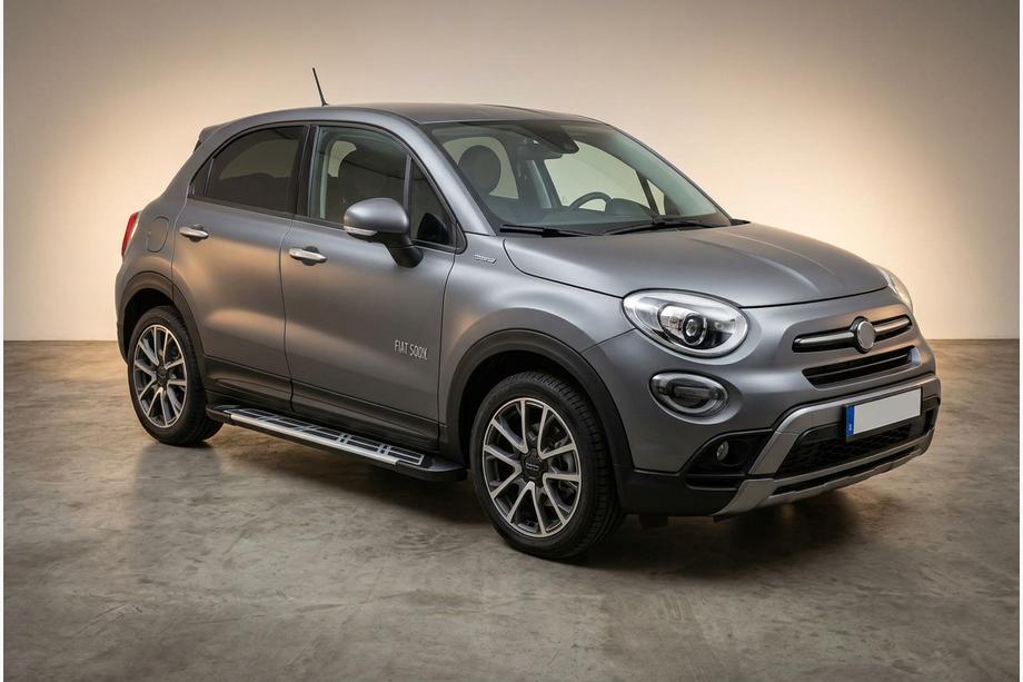 Fiat 500X 2014-2024 Pedane Laterali Sunrise (2 pz, Alluminio) Image