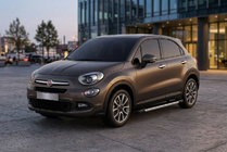Fiat 500X 2014-2024 Pedane Laterali RedLine V1 (2 pz, Alluminio) foto 1