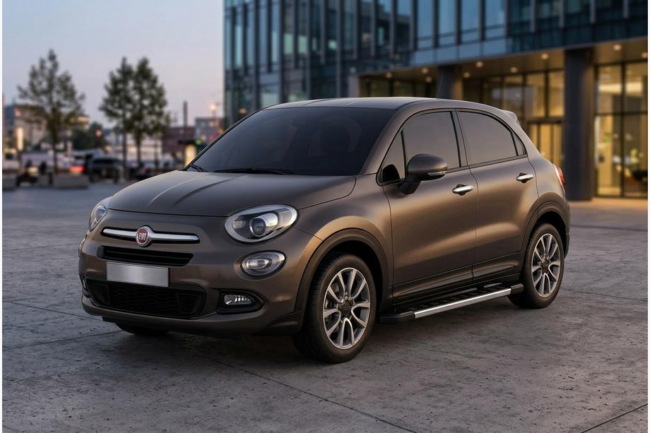 Fiat 500X 2014-2024 Pedane Laterali RedLine V1 (2 pz, Alluminio) Image