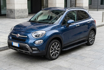 Fiat 500X 2014-2024 Pedane Laterali Bosphorus Black (2 pz, Alluminio) foto 1