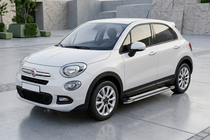 Fiat 500X 2014-2024 Pedane Laterali Rainbow (2 pz, Alluminio) foto 1