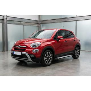 Pedane laterali Allmond Grey (2 pz, alluminio) Fiat 500X 2014-2024 foto 1
