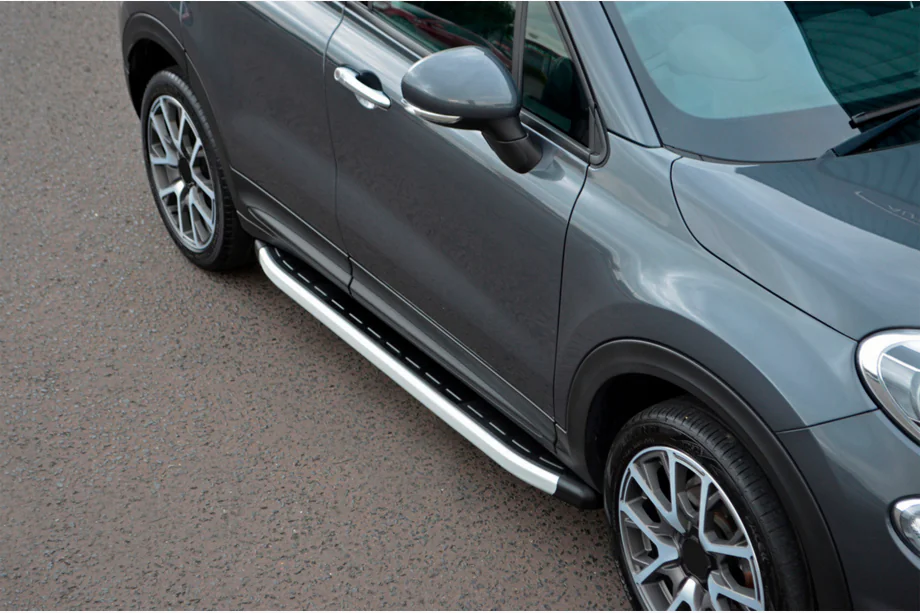 Fiat 500X 2014-2024 Pedane Laterali Fullmond (2 pz, Alluminio) Foto 2