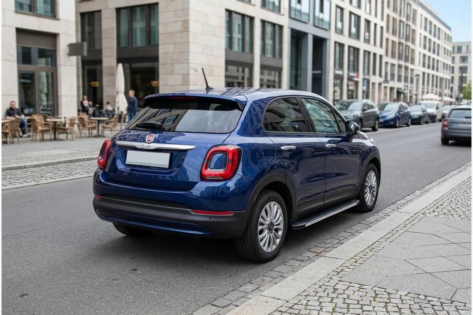 Fiat 500X 2014-2024 Pedane Laterali Maya V1 (2 pz, Alluminio) Image