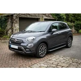 Pedane Laterali BlackLine (2 pz, Alluminio) Fiat 500X 2014-2024 foto 1