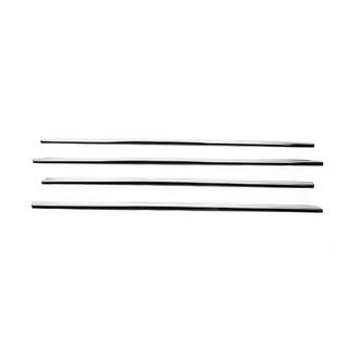 Modanature cromate finestrini (4 pz) foto 2