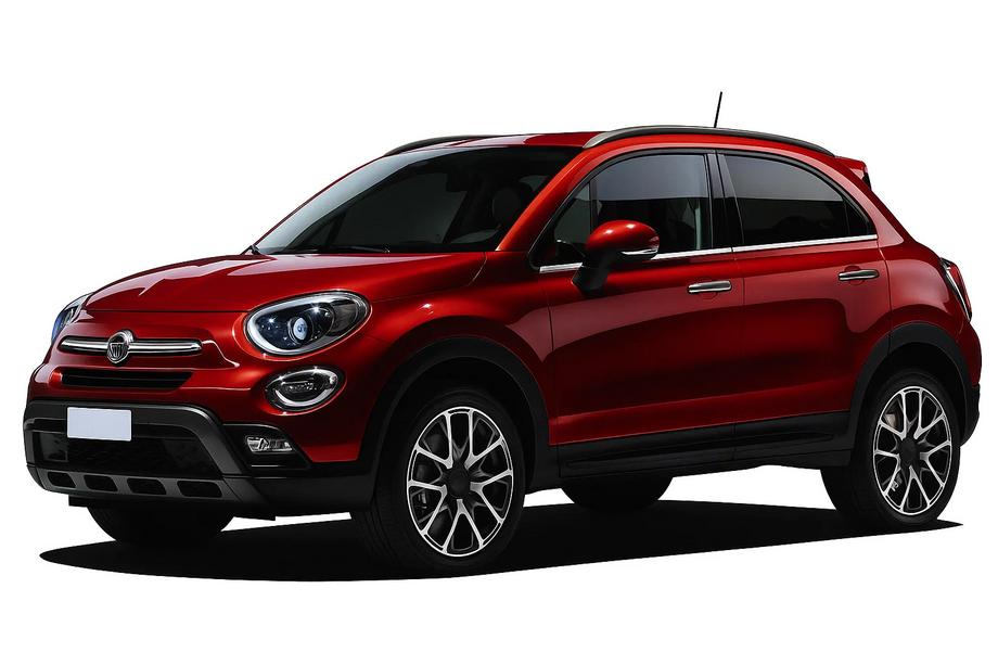 Fiat 500X 2014-2024 Modanature cromate finestrini (4 pz) Image