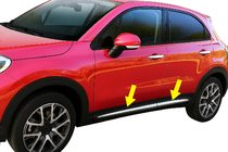 Fiat 500X 2014-2024 Modanature porte cromate (4 pz) foto 7