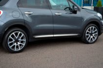 Fiat 500X 2014-2024 Modanature porte cromate (4 pz) foto 3