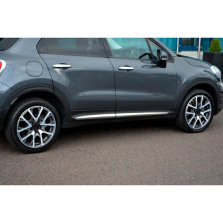 Modanature porte cromate (4 pz) Fiat 500X 2014-2024 foto 3