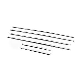 Modanature inferiori finestrini cromate (acciaio inox) foto 4