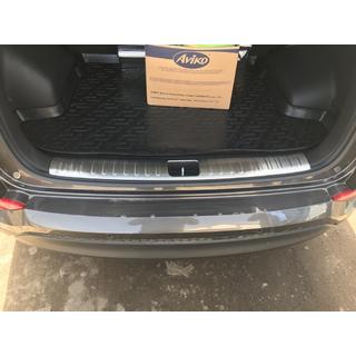 Protezione Soglia Bagagliaio OmsaLine (Acciaio Inox) Hyundai Tucson TL 2016-2021 foto 3