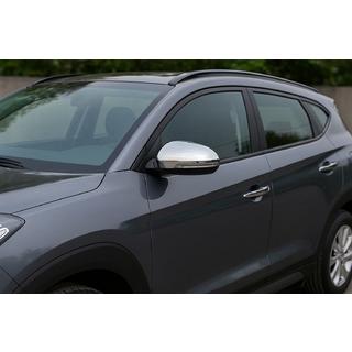 Coperture Specchietti (2 pz, Acciaio Inox) Hyundai Tucson TL 2016-2021 foto 1