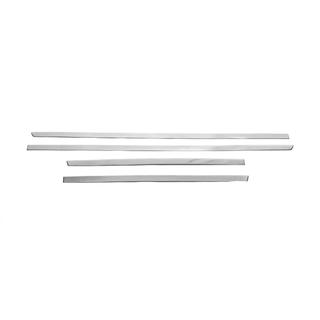 Modanature porta acciaio inox strette set 4 pezzi Hyundai Tucson TL 2016-2021 foto 2