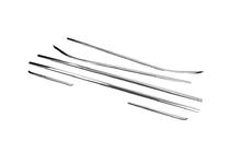 Opel Corsa E 2015-2019 Cornici Finestrini (6 pz, Acciaio Inox) foto 2