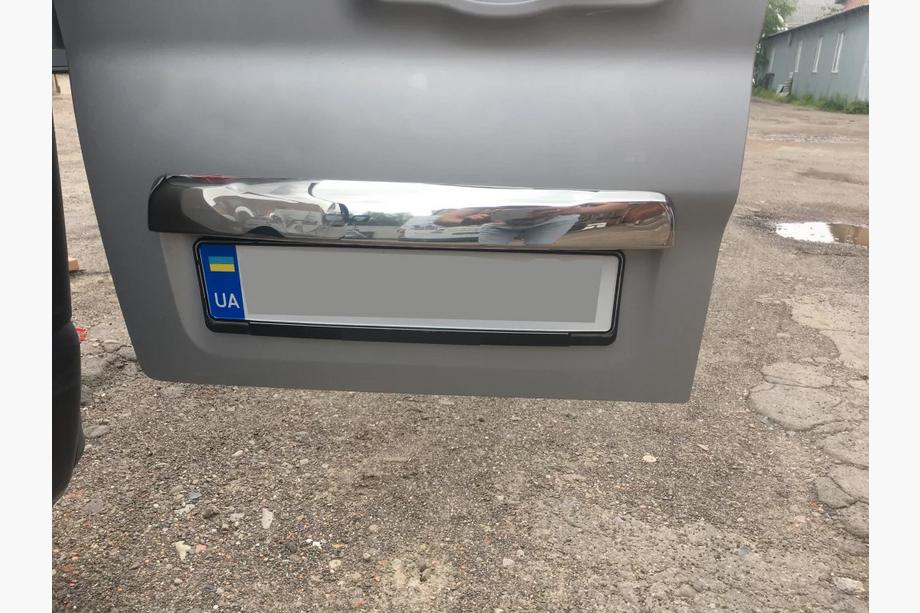 Fiat Talento 2016- Modanatura cromata sopra la targa (acciaio inox) Carmos - Acciaio Inox Turco Image