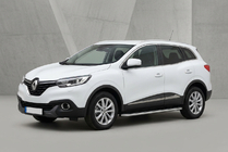 Renault Kadjar 2015-2022 Pedane Laterali Maydos V1 (2 pz, Alluminio e Acciaio Inox) foto 1