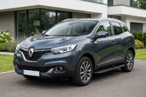 Renault Kadjar 2015-2022 Pedane Laterali Bosphorus Black (2 pz, Alluminio) foto 1