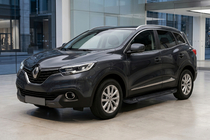 Renault Kadjar 2015-2022 Pedane Laterali RedLine Black (2 pz, Alluminio) foto 1