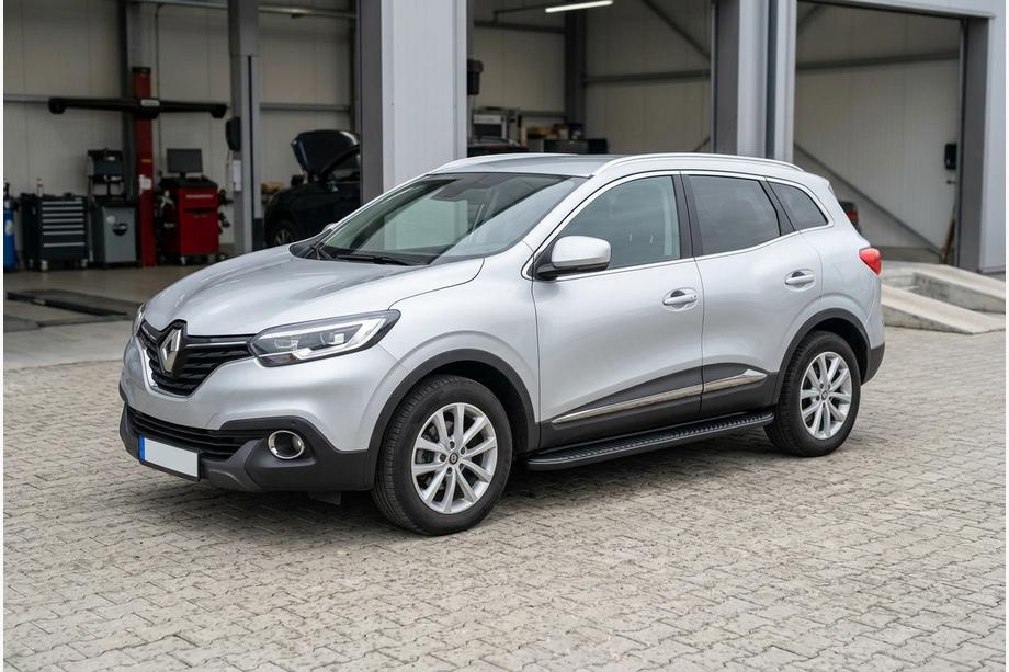Renault Kadjar 2015-2022 Pedane Laterali Tayga Black (2 pz, Alluminio) Image