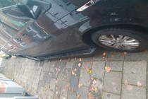 Volkswagen T6 2015-2024 Pedane Laterali Allmond Black (2 pz, Alluminio) foto 3