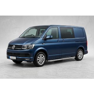 Pedane Laterali Maydos V1 (2 pz, acciaio inox) Volkswagen T6 2015-2024 foto 1