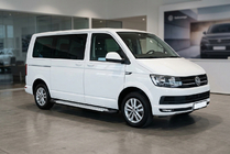 Volkswagen T6 2015-2024 Pedane laterali Allmond Grey (2 pz, alluminio) foto 1