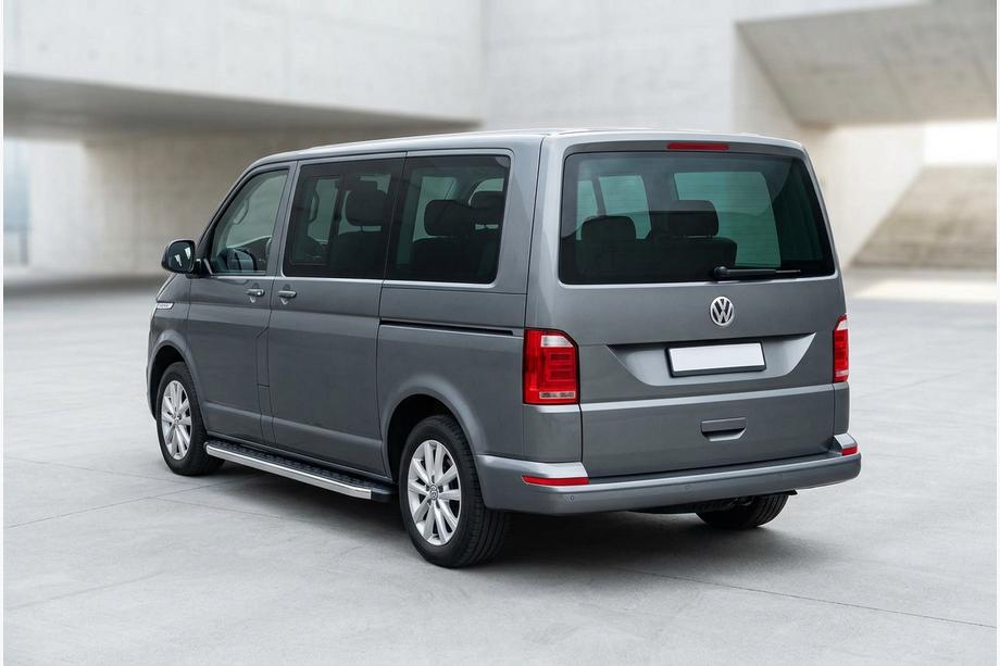 Volkswagen T6 2015-2024 Pedane Laterali BlackLine (2 pz, Alluminio) Image