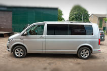 Volkswagen T6 2015-2024 Barre portatutto CROWN (grigio opaco) foto 3