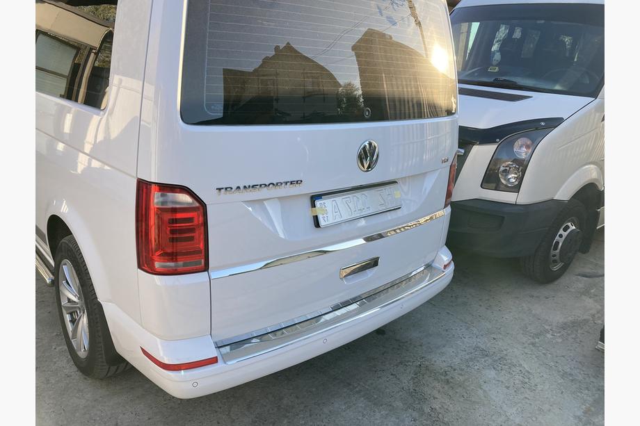 Volkswagen T6 2015-2024 Cornice Targa Acciaio Inox Carmos - Acciaio Inox Turco Image