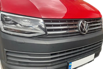 Volkswagen T6 2015-2024 Coperture Griglia Cromate 2015-2019 (4 pz, acciaio inox) foto 1