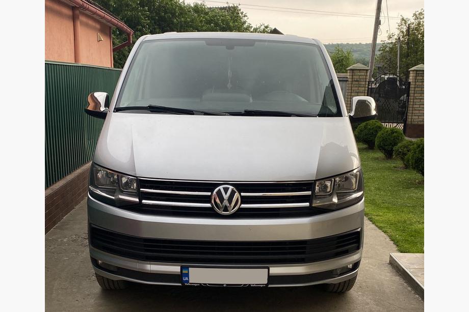 Volkswagen T6 2015-2024 Coperture griglia superiore 2015-2019 (2 pz, acciaio inox) Foto 2