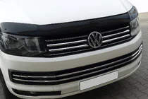 Volkswagen T6 2015-2024 Coperture griglia paraurti 2015-2019 (6 pz, acciaio inox) foto 1