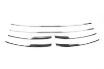 Volkswagen T6 2015-2024 Coperture griglia paraurti 2015-2019 (6 pz, acciaio inox) foto 2