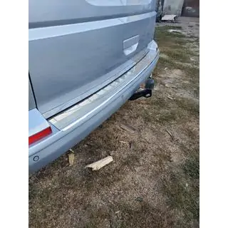 Protezione Paraurti Posteriore Omsa Lucido (1 Porta, Acciaio Inox)