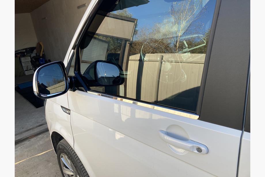 Volkswagen T6 2015-2024 Cornici Finestrini (2 pz, Acciaio Inox) Image