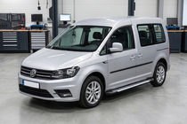 Volkswagen Caddy 2015-2020 Pedane Laterali Line (2 pz, Alluminio) foto 1