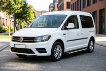 Volkswagen Caddy 2015-2020 Pedane Laterali Maya (2 pz, Alluminio) foto 1