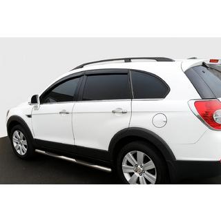 Barre Laterali (2 pz, Acciaio Inox) Chevrolet Captiva 2006-2019 foto 2