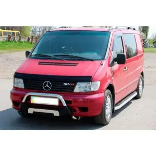 Pedane laterali Fullmond (2 pz, alluminio) Mercedes Vito W638 1996-2003 foto 1