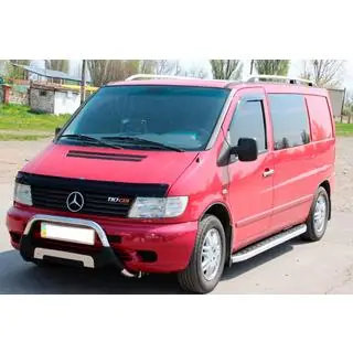 Pedane laterali Fullmond (2 pz, alluminio) Mercedes Vito W638 1996-2003 foto 2