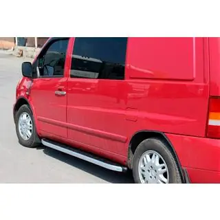 Pedane laterali Fullmond (2 pz, alluminio) Mercedes Vito W638 1996-2003 foto 4