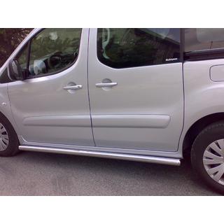 Tubi Laterali (2 pz, Acciaio Inox) Citroen Berlingo 1996-2008 foto 2