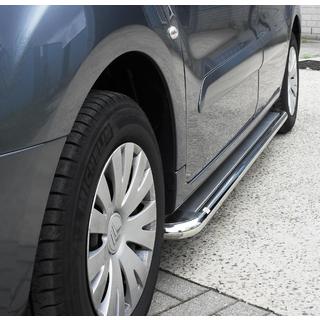 Pedane Laterali Premium (2 pz, Acciaio Inox) Citroen Berlingo 1996-2008 foto 1