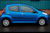 Citroen C-1 2005-2014 Coperture maniglie porta in acciaio inox 2 pezzi, Carmos - Acciaio Turco foto 1
