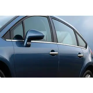 Cornici Finestrini Acciaio Inox Citroen C-4 2004-2010 foto 1
